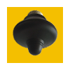 BE-01 Końcówka z Utwardzanej Gumy – Pałki Teleskopowej